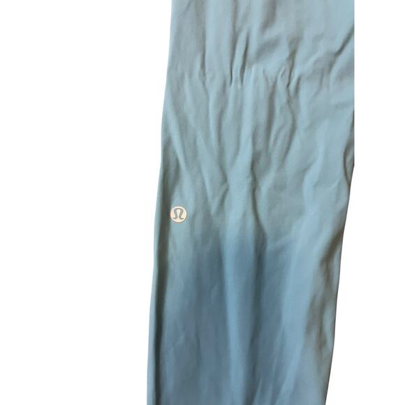 Lululemon fast & free high rise tights 25” tidal teal size 10 - Picture 8 of 9